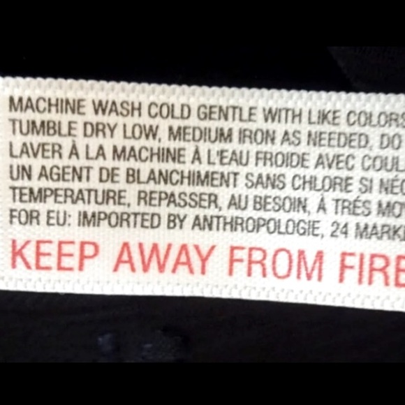 Anthropologie Dress Petite Medium P6 P8 French Terry Floral Black Dotted Hem NWT - Picture 12 of 16